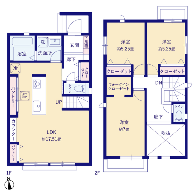 グラファーレ4338杉並区荻窪４期２棟の見取り図