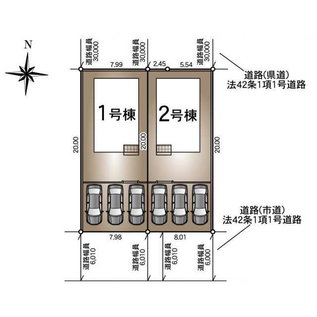 クレイドルガーデン宮崎市学園木花台南 第2の見取り図