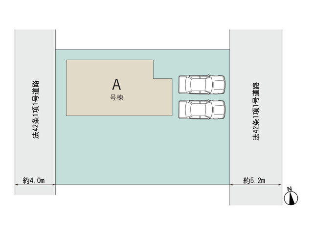 ハートフルタウン壬生町緑町1丁目1022番の見取り図