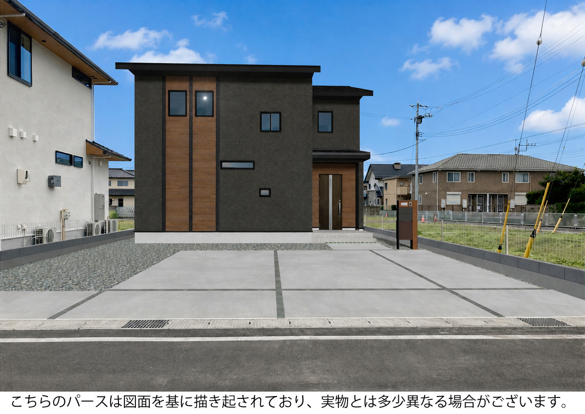 ブルーミングガーデン前橋市上新田町２棟の外観②