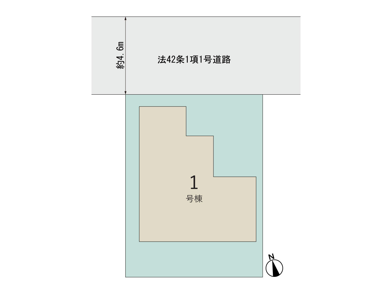 リーブルガーデン茅ヶ崎市高田４丁目第２の見取り図