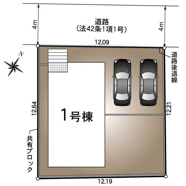クレイドルガーデン下松市東柳 第4の見取り図