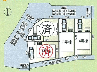 クレイドルガーデン府中市本町 第6の見取り図
