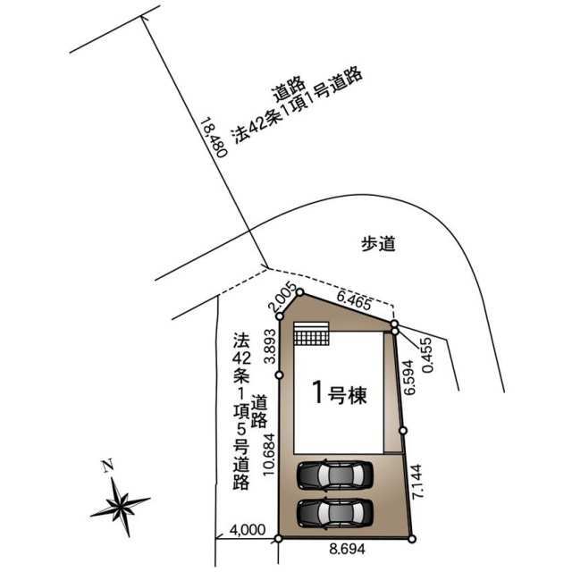 【販売中物件：1号棟】