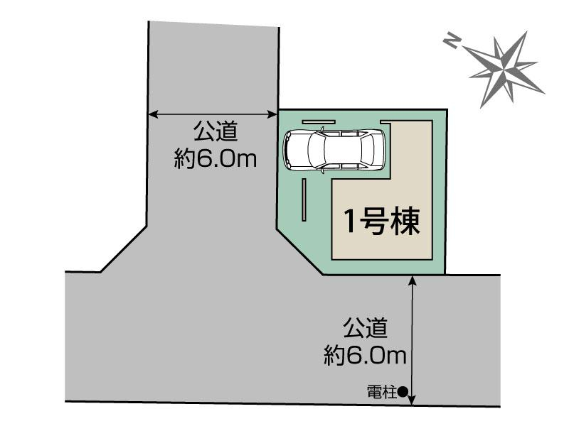 ブルーミングガーデン蕨市錦町３丁目１棟の見取り図
