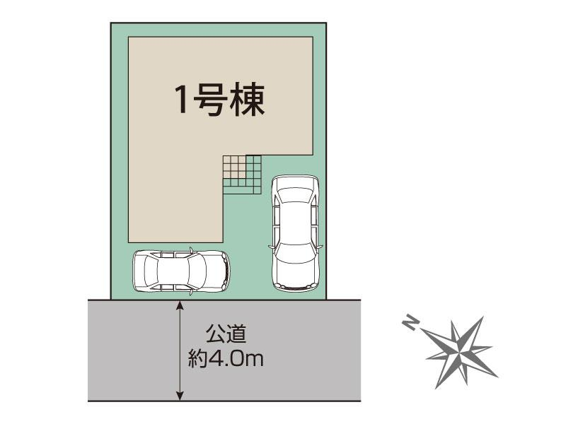 ブルーミングガーデン相模原市中央区緑が丘１丁目１棟の見取り図
