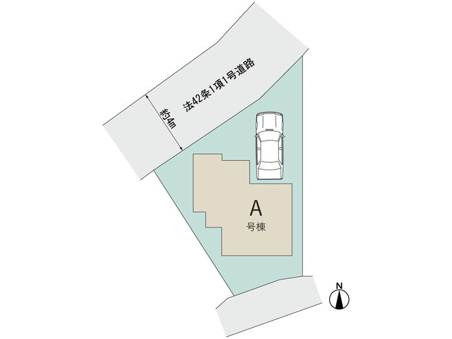 ハートフルタウン豊中蛍池東町4丁目112番の見取り図