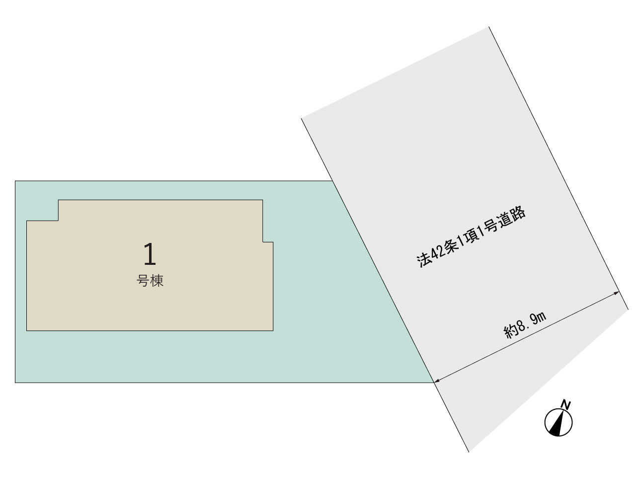 【販売中物件：1号棟】