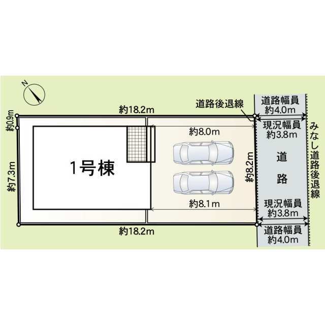 クレイドルガーデン鈴鹿市白子 第4の見取り図