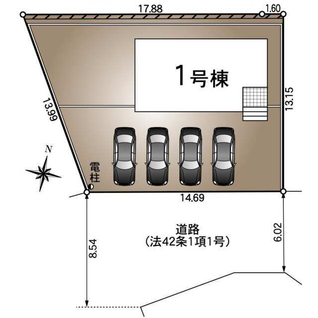 【販売中物件：1号棟】