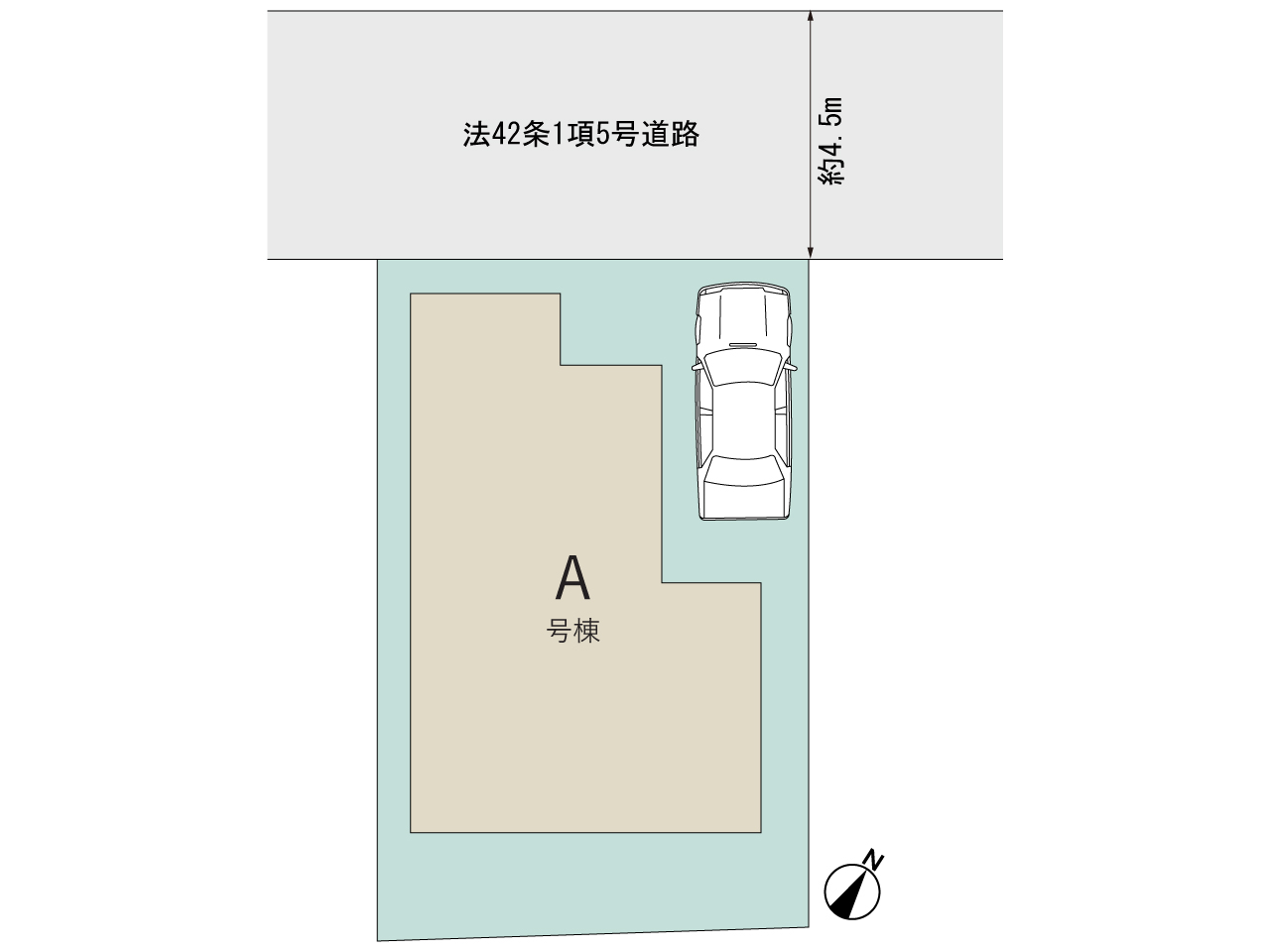 ハートフルタウン船橋市滝台町94番の見取り図