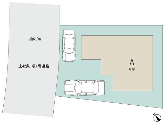 ハートフルタウン川崎市宮前区野川台1丁目3023番の見取り図