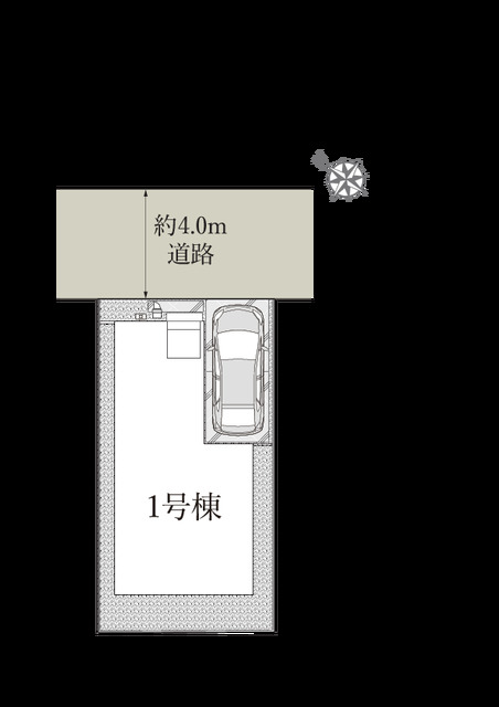 リナージュネクスジー船橋市南三咲１丁目０１期の見取り図