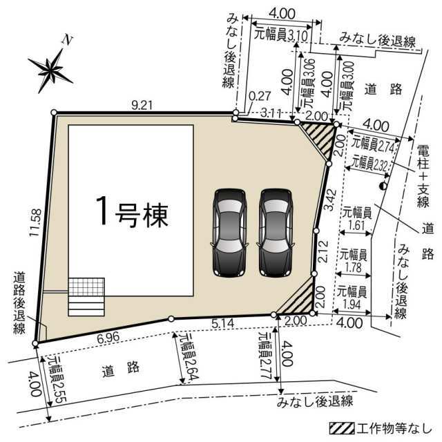 クレイドルガーデン堺市堺区石津町 第3の見取り図