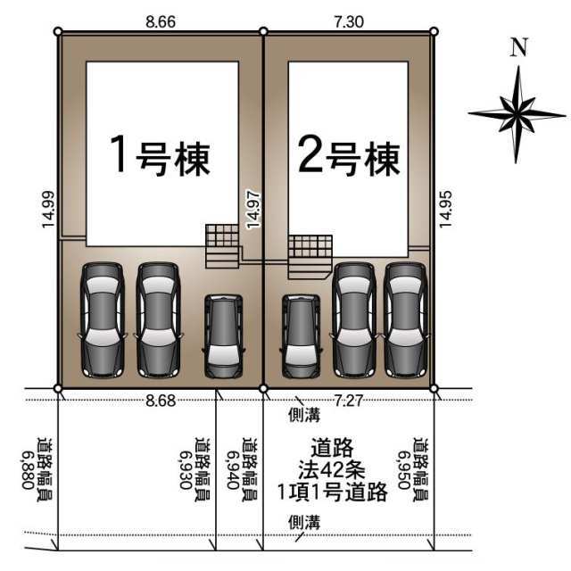 クレイドルガーデン宮崎市月見ケ丘 第3の見取り図