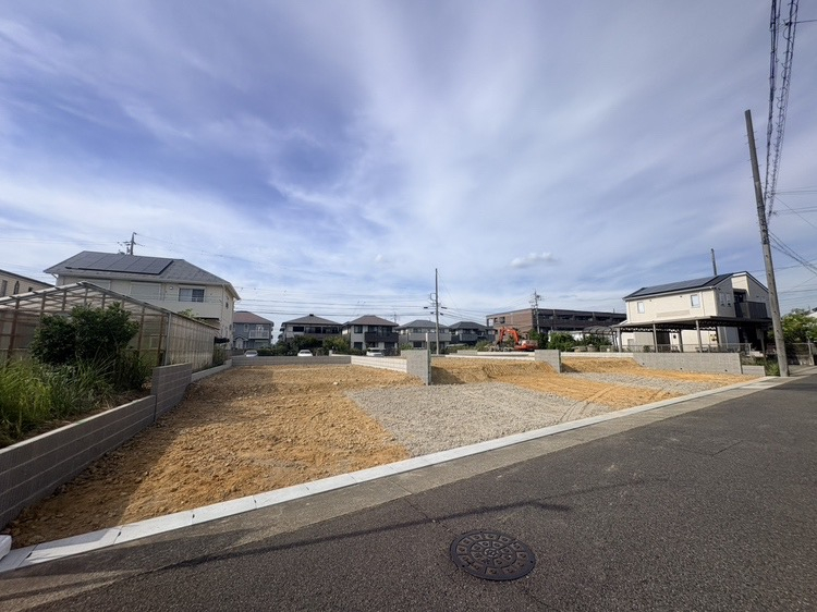 現地土地写真 造成後（2026年8月22日撮影） 