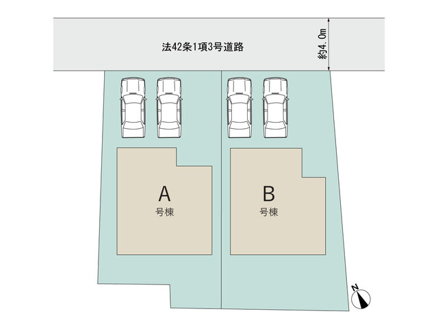 ハートフルタウン雀の宮4丁目737番の見取り図