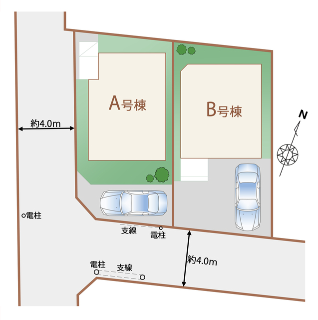 ハートフルタウン(立)国分寺高木町3期の見取り図