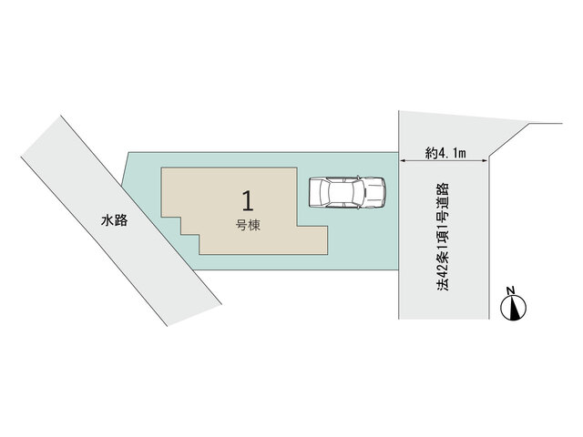 ハートフルタウン宝塚南ひばりｶﾞ丘3丁目16番の見取り図