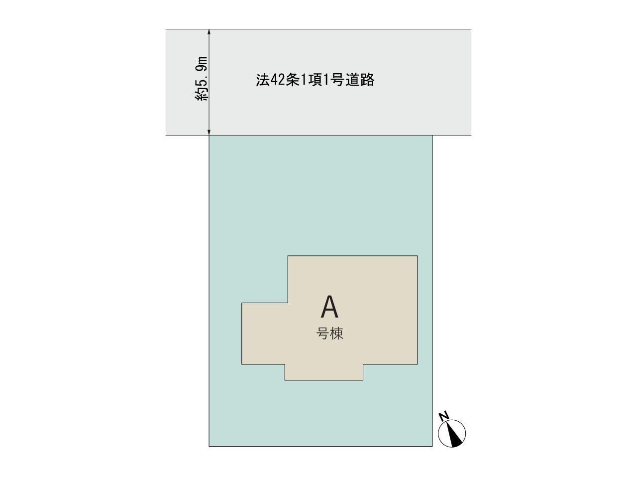 ハートフルタウン三田武庫が丘4丁目6番の見取り図