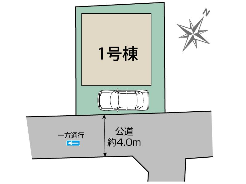 ブルーミングガーデン杉並区本天沼１丁目１棟の見取り図