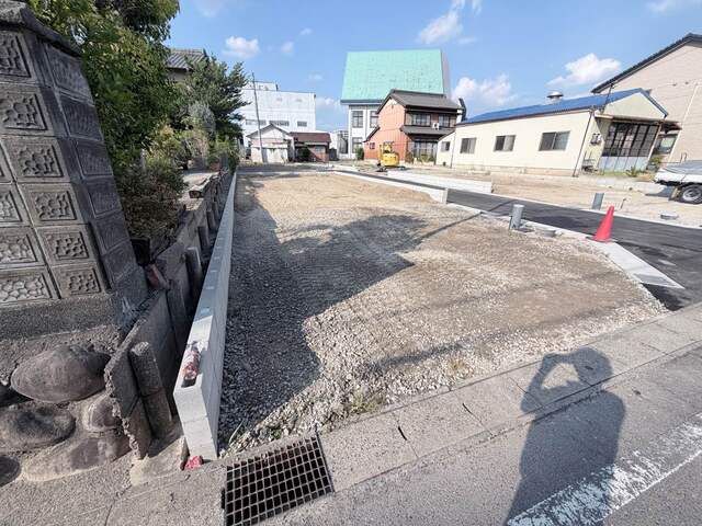 １号棟　現地土地写真