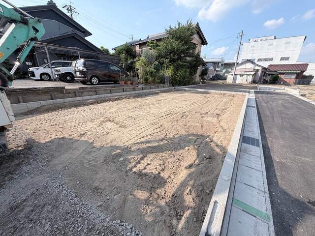２号棟　現地土地写真