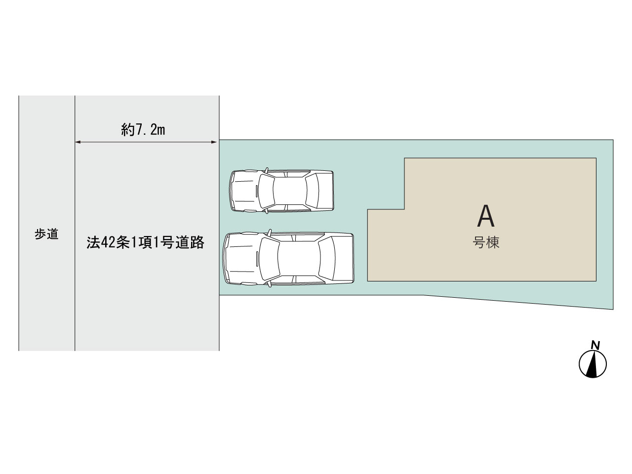 ハートフルタウン瑞穂区船原町1丁目6番の見取り図