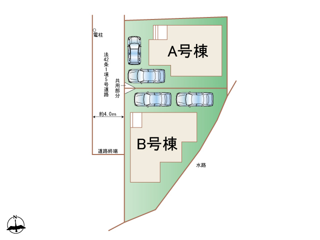 【販売中物件：A号棟、B号棟】