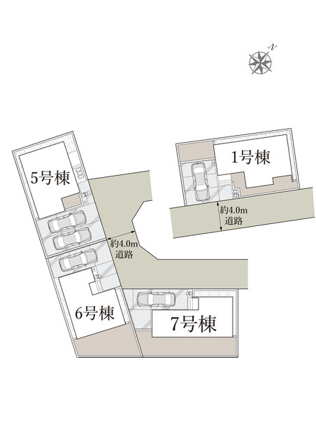 ５・６・７号棟区画図