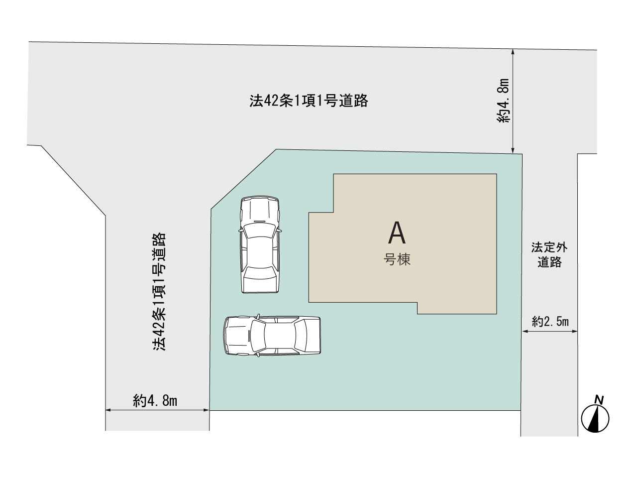 ハートフルタウン池田伏尾台1丁目32番の見取り図