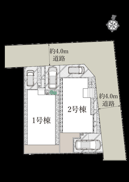 リナージュネクスジー柏市増尾７丁目０１期の見取り図