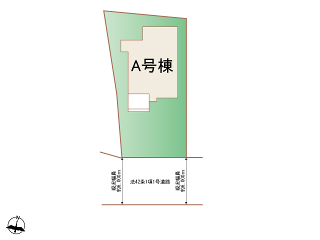 全体区画図です♪ 【販売中物件：A号棟】