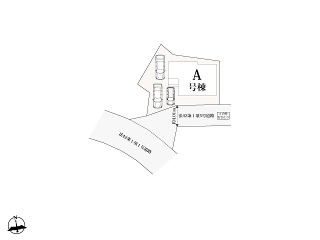 ハートフルタウン山田上ﾉ台町51番の見取り図