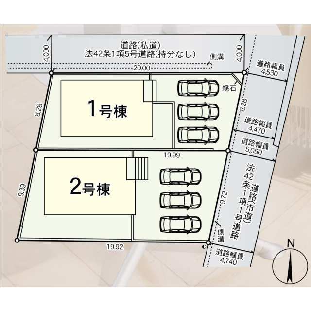クレイドルガーデン鳥栖市立石町 第1の見取り図
