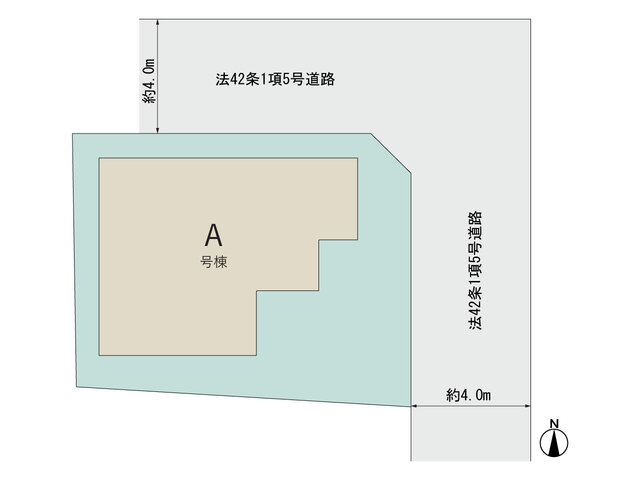 ハートフルタウン川越市吉田47番の見取り図