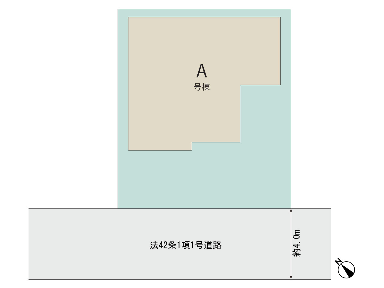 区画図です♪ 【販売中物件：A号棟】