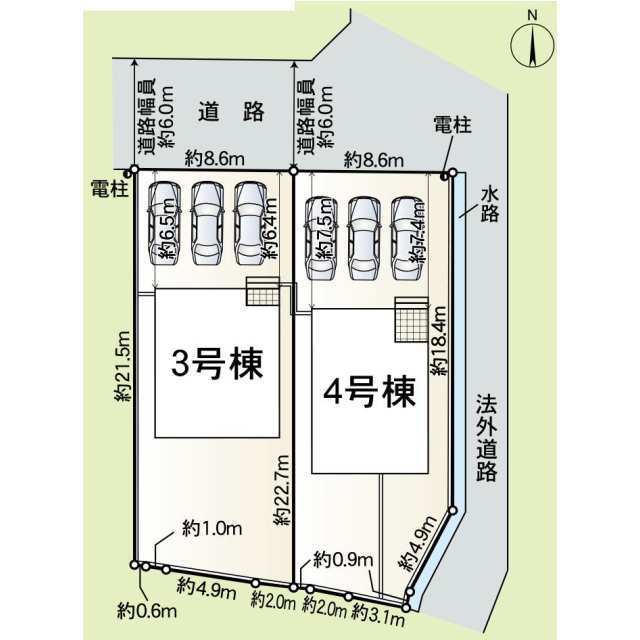 クレイドルガーデン越前市平出 第2の見取り図