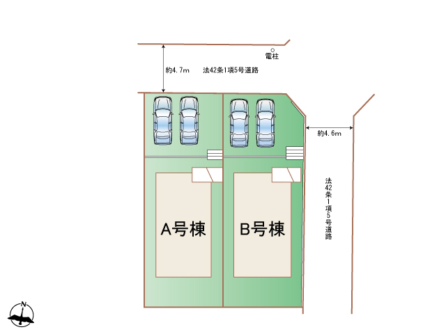 ハートフルタウン山の寺2丁目29番の見取り図