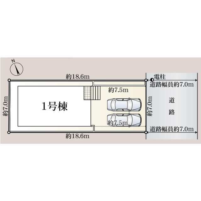 クレイドルガーデン四日市市ときわ 第5の見取り図