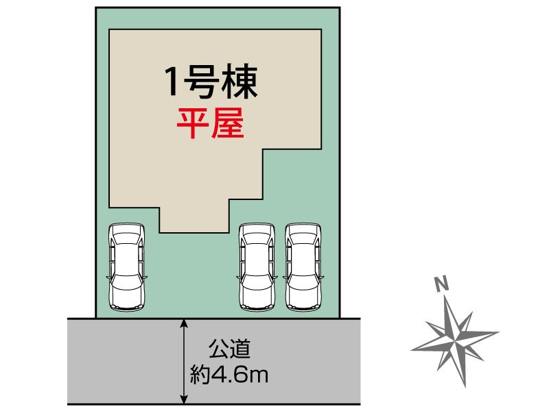 ブルーミングガーデン高崎市沖町１棟の見取り図