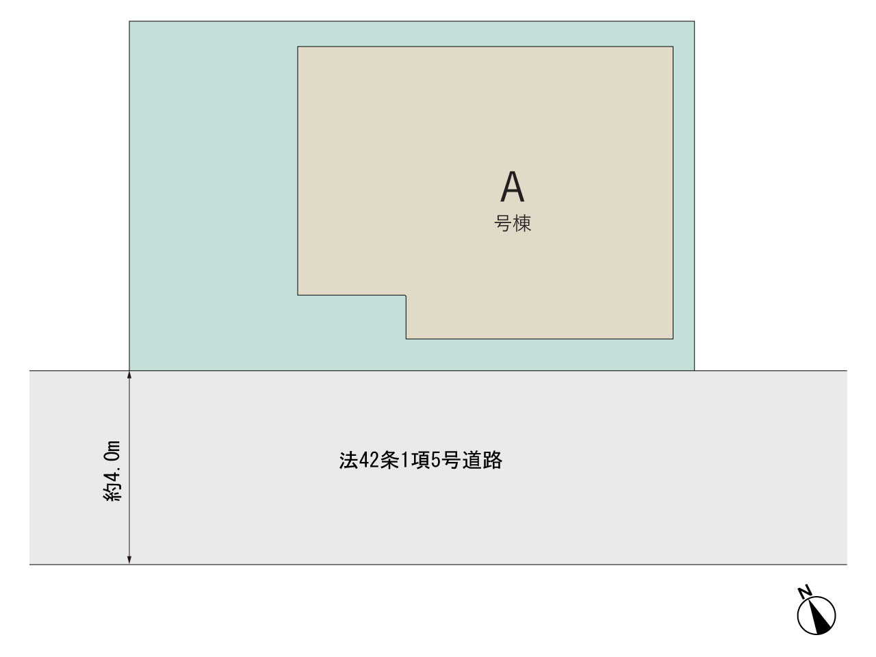 ハートフルタウン市川市新田3丁目1465番の見取り図