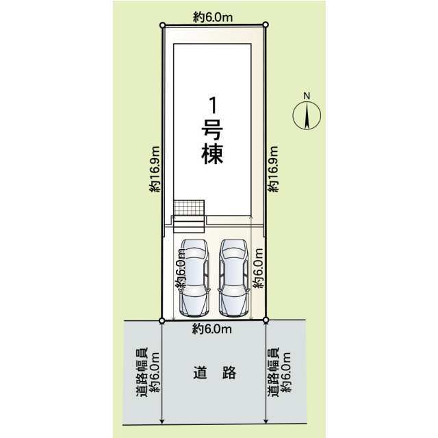 クレイドルガーデン福井市松本 第3の見取り図