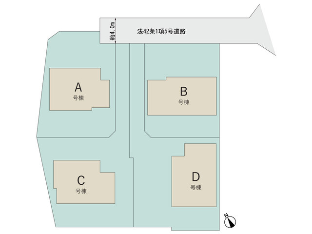ハートフルタウン富士市伝法686番の見取り図