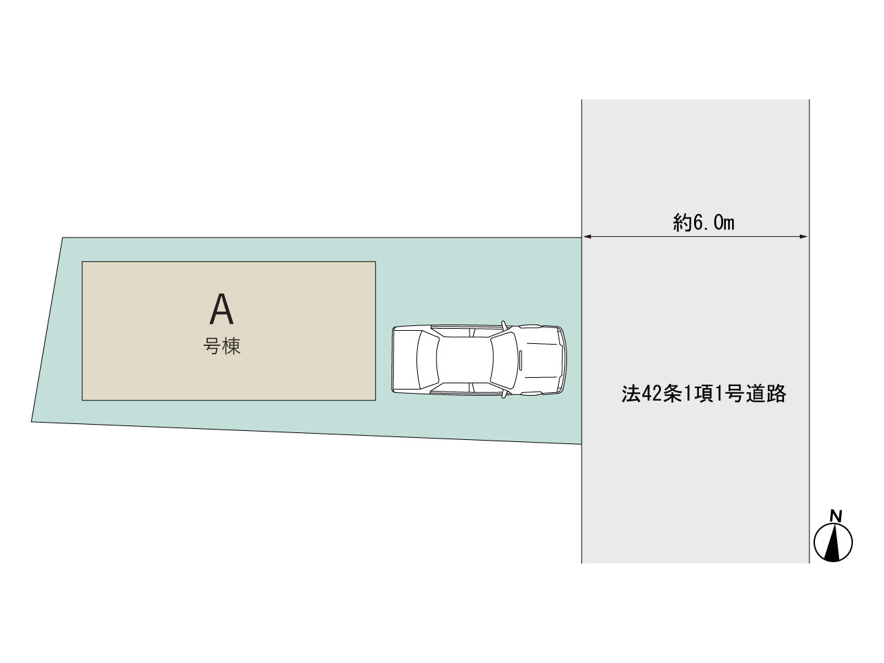 ハートフルタウン北区志茂4丁目7番の見取り図