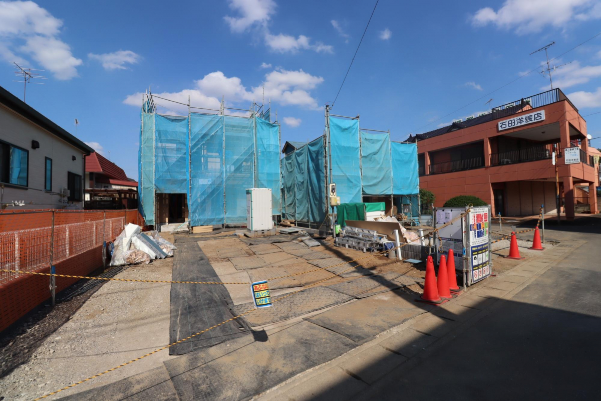 外観（建築工事中） 