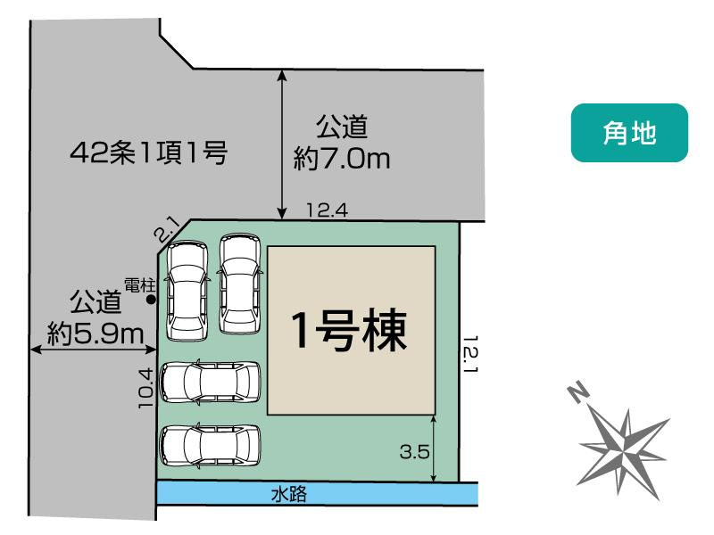 ブルーミングガーデン守山市播磨田町１棟の見取り図