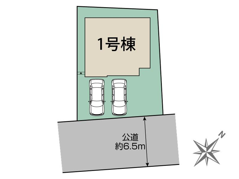 ブルーミングガーデン仙台市太白区四郎丸字戸ノ内１棟の見取り図