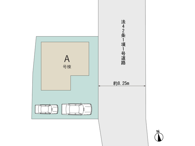 ハートフルタウン横浜市泉区上飯田町2653番の見取り図