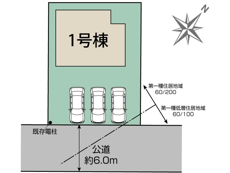 ブルーミングガーデン深谷市桜ケ丘１棟の見取り図